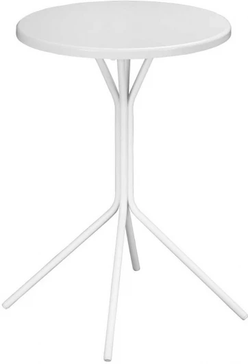 008131 Столик журнальный SHT-CT12-1 глянец белый/белый муар от фабрики Mebelik