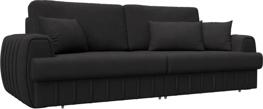 129226 Диван прямой Лига-057 НПБ Лига Диванов (Замша) арт.129226