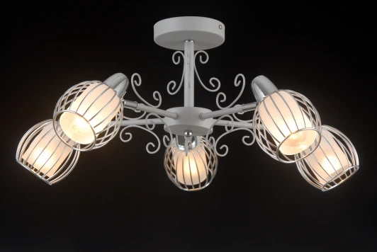 OSLO 81041-5C STAIN GRAY Потолочная люстра Natali Kovaltseva Oslo 81041-5C STAIN GRAY