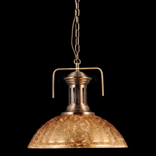 71019A/1P ANTIQUE Подвес Natali Kovaltseva Industrial, 1 плафон, бронза с золотом
