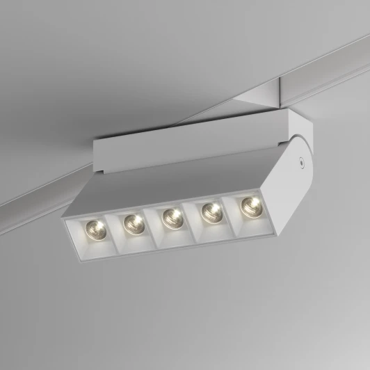 TR015-2-10W3K-W Трековый светильник Downlight Points S35 3000K 10Вт 24° LED (магнитный) Maytoni Technical TR015-2-10W3K-W (48V)