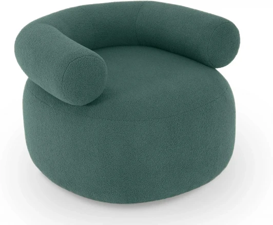 832792 Кресло Tirella ОГОГО (арт.832792), (Искусственный мех/Синий)