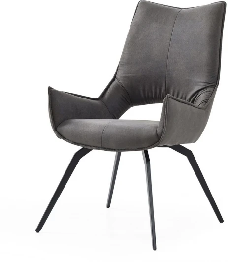 DC1241grey/black Стул DC1241 серый/черный, шт