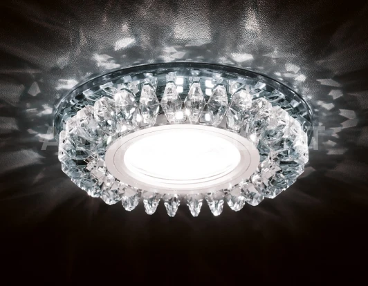 S220 CH Встраиваемый точечный светильник Ambrella Декоративные Кристалл Led+mr16 S220 CH