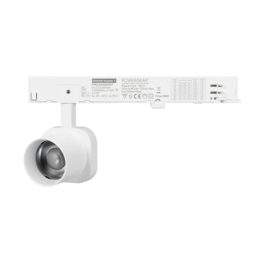 061452 Трековый светильник LGD-DIAFILM-4TR-R60-10W Warm3000 (WH, 20 deg, 230V) (Arlight, IP20 Металл) 061452