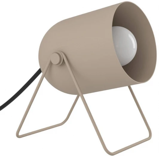 44165 Настольная лампа песочный с выключателем Eglo Tilston 44165