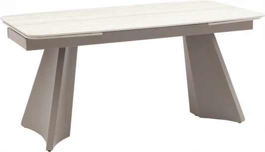 УТ000040862 Стол обеденный Stool Group Eliora 160-240*90 см серая керамика арт.УТ000040862