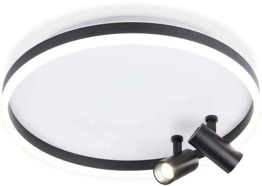 FL5113 Потолочный светильник круглый светодиодный Ambrella Comfort FL5113 (регулировка яркости, 220V, пульт управления, круглые)