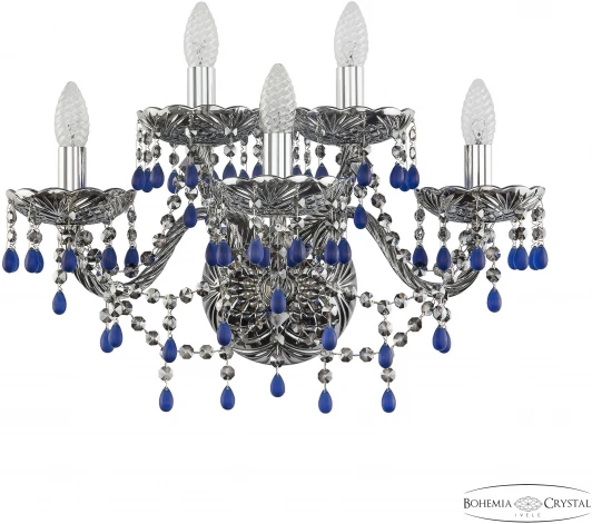 1410B/3+2/195/XL Ni V3001 M781 Бра Bohemia 1410 1410B/3+2/195/XL Ni V3001 M781