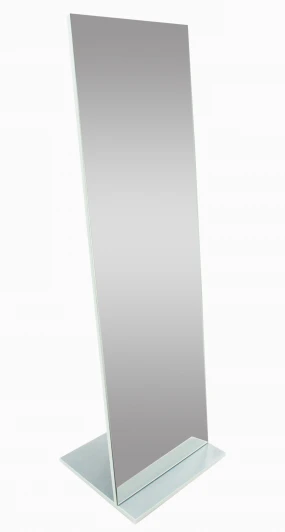 008232 Зеркало напольное Стелла 2 белый 163,5 см x 50 см Mebelik арт.008232