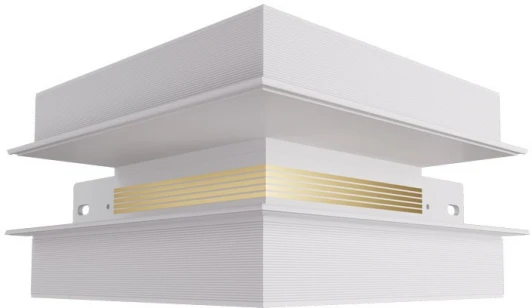 Outter corner DLM01W Sp Внешний угол-соединитель для встраиваемого магнитного шинопровода Donolux Magic track Outter corner DLM01W Sp (24V)