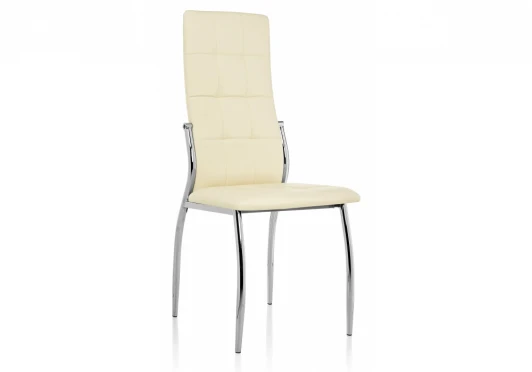 1514 Обеденный стул на металлокаркасе Woodville Farini бежевый 1514