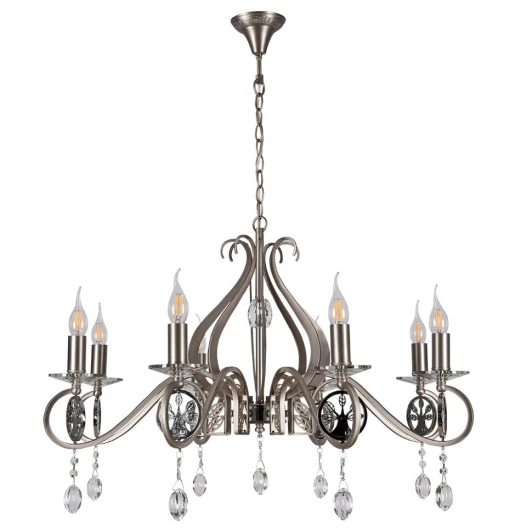 2031/8H-SNCR-CL Подвесная люстра Lumien Hall Auerel 2031/8H-SNCR-CL