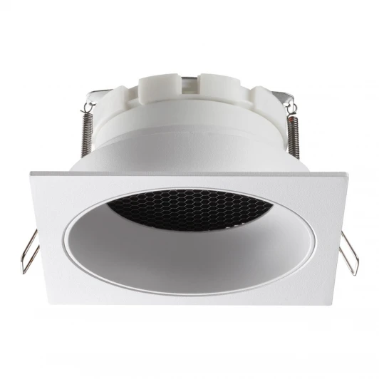 371005 Светильник встраиваемый Novotech Gemini 371005 белый IP20 GX53 12W 220V