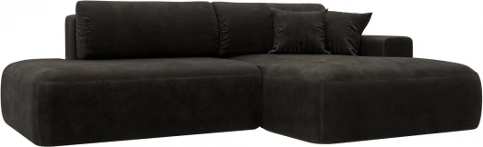 127768 Диван угловой Лига-036 НПБ Модерн правый угол Лига Диванов (Велюр) арт.127768