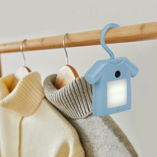 NLED-485-1W-SW-BU Ночник светодиодный с выключателем на батарейках ЭРА NLED-485-1W-SW-BU