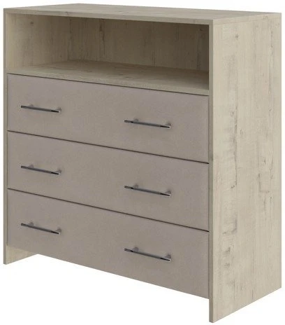 1939613 PROxSON Комод Свен (ЛДСП Бунратти+ткань Бунратти/Monopoly Миндаль (111)) 90x40