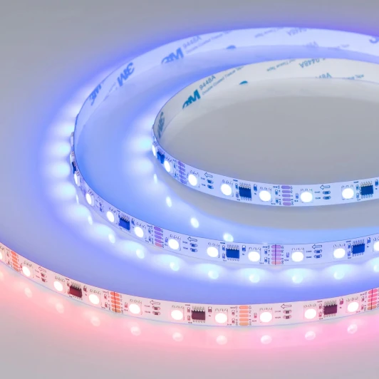 039174(1) Светодиодная лента DMX-B60-10mm 12V RGB-PX3 (14 W/m, IP20, 5m) (Arlight) 039174(1)