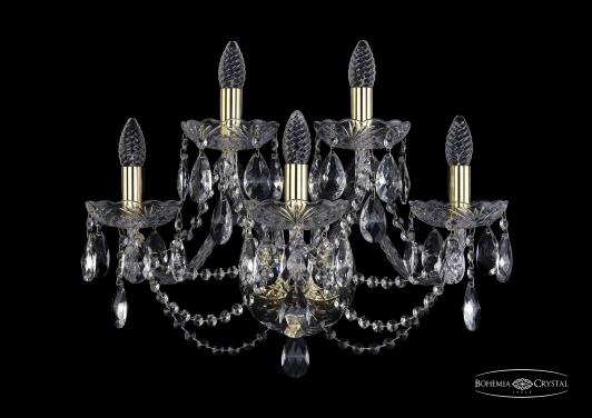 1406B/3+2/195/XL/G Бра Bohemia 1406 1406B/3+2/195/XL/G