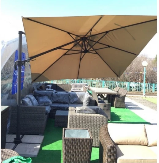 AFM-300SQB-Beige (3,0x3,0) Зонт для кафе AFM-300SQB-Beige (3,0x3,0) Afina