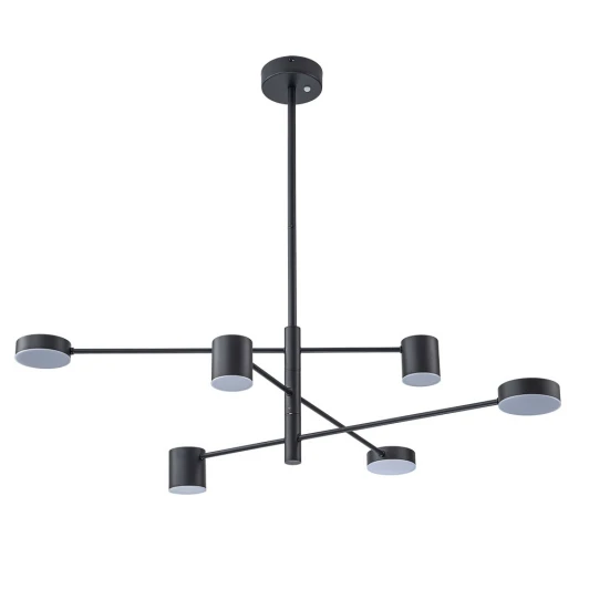 A2476PL-40BK Потолочная люстра на штанге Arte Lamp Stanley A2476PL-40BK (LED, 220V)