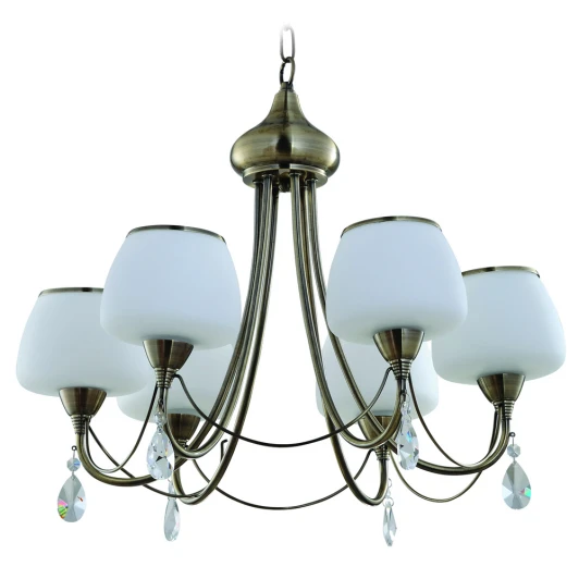 801/6-Oldbronze Подвесная люстра IDLamp 801 801/6-Oldbronze