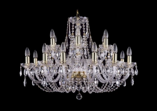 1406/12+6/300/G Подвесная люстра Bohemia 1406 1406/12+6/300/G