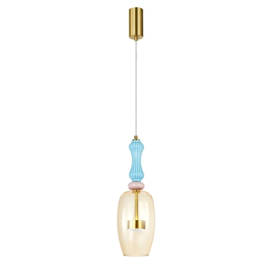 A2405SP-9YL Подвесной светильник Arte Lamp Coral A2405SP-9YL (LED, 220V, на проводе, круглые)