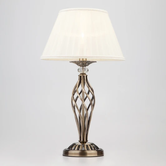 01002/1 античная бронза Интерьерная настольная лампа Eurosvet 01002-01003 01002/1 античная бронза (220V, выключатель)