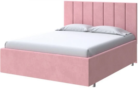 2017319 PROxSON Кровать Modern Large (Ткань: Велюр Casa Жемчужно-розовый) 90x200
