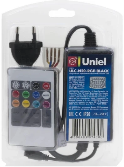 ULC-N20-RGB Black Контроллер ULC-N20-RGB Black Uniel ULC