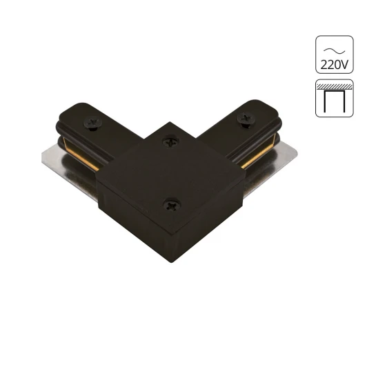 A120206L Коннектор угловой для однофазного шинопровода Arte Lamp Track Accessories A120206L