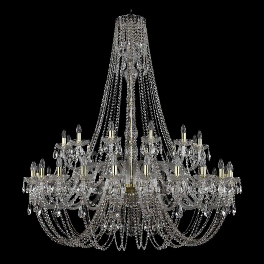 1406/24+12/530/h-164/G Подвесная люстра Bohemia 1406 1406/24+12/530/h-164/G