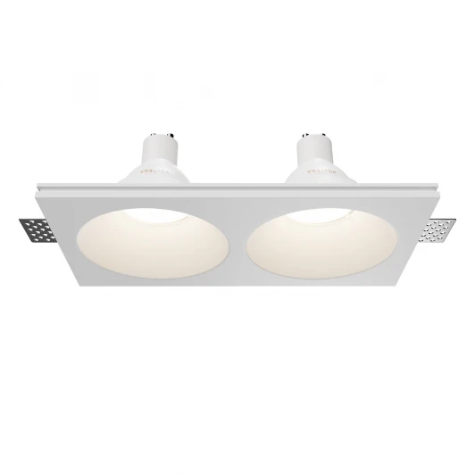 DL129-GU10-02-W Встраиваемый светильник Maytoni Technical Gyps Modern DL129-GU10-02-W