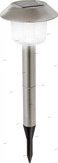 33240 Грунтовый светильник на солнечных батареях светодиодный Globo Solar, 2 лампы, алюминий, прозрачный