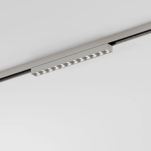 85528/01 Трековый светильник магнитный светодиодный 10W 48V 4000K (никель) Elektrostandard Line Magnetic 85528/01