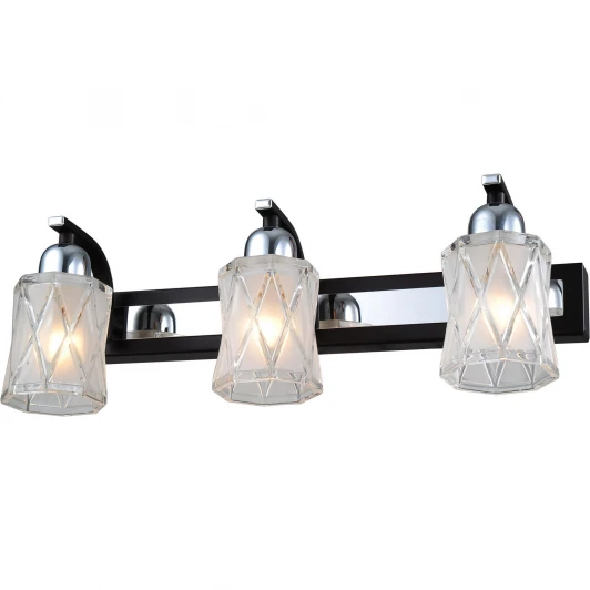 89403-3 chrome + wengue Спот N-Light 89403 89403-3 chrome + wengue