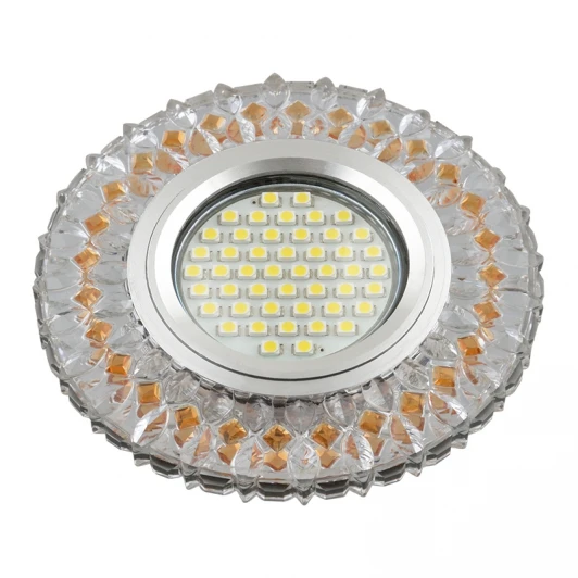 DLS-L138 GU5.3 GLASSY/LIGHT TEA Встраиваемый точечный светильник Fametto Luciole DLS-L138 GU5.3 GLASSY/LIGHT TEA