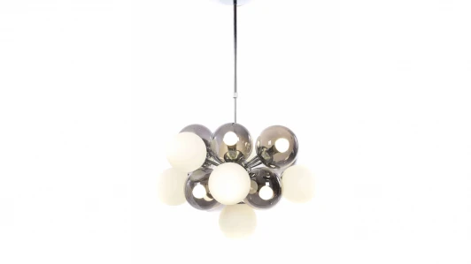 LDP 1137-17 WT+CHR Потолочная люстра Lumina Deco Neopsis  LDP 1137-17 WT+CHR