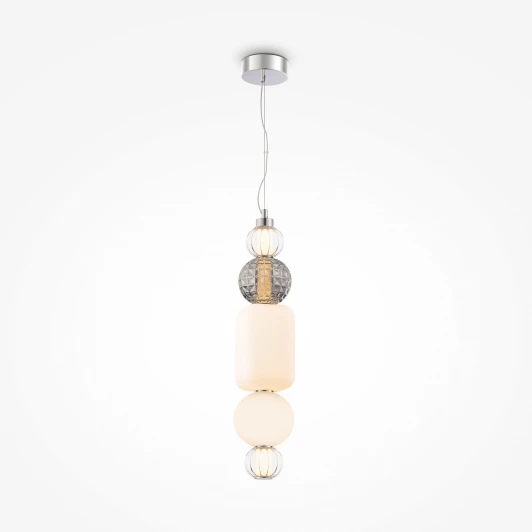 P069PL-L35CH3K Подвесной светильник Maytoni Collar P069PL-L35CH3K (LED, 220V, на проводе, шарики)