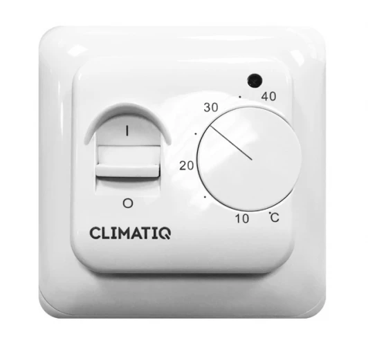 CLIMATIQ BT-white Механический терморегулятор CLIMATIQ BT (белый)