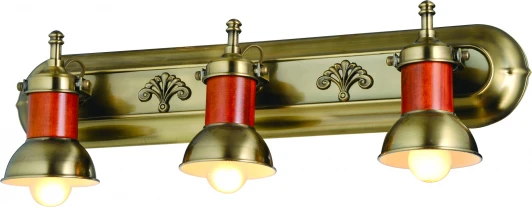 821-03-01 красное дерево+бронза Спот N-Light 82 821-03-01 красное дерево+бронза