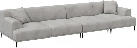 518286 Диван Portofino ОГОГО (арт.518286), (Ткань/Серый)