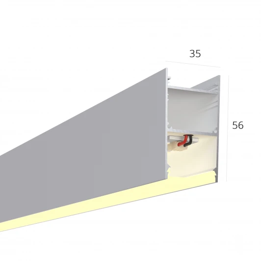 0412616 Настенно-потолочный линейный светильник 6063 0412616