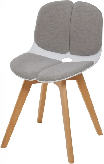 PANSY8323WHPPLGBCHW Обеденный стул M-City PANSY WHITE