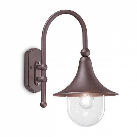 CIMA AP1 COFFEE Настенный фонарь уличный Ideal Lux CIMA AP1 COFFEE