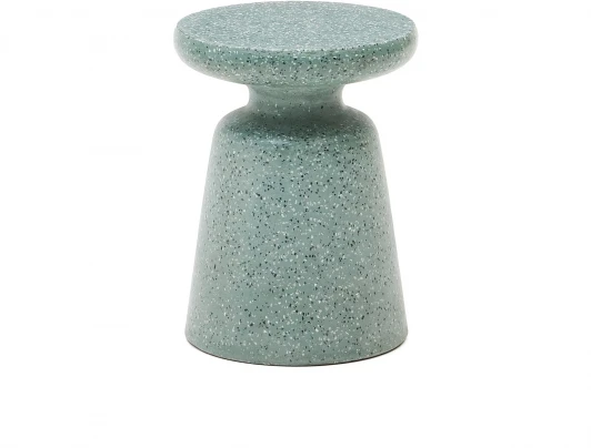 192179 Приставной столик Mesquida из зеленого терраццо Ø 39 La Forma (ex Julia Grup) арт.192179