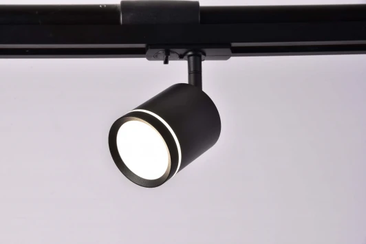 TR085-1-5W4K-B Трековый светильник Orlo Unity 4000K 5Вт 120° LED (однофазный) Maytoni Technical TR085-1-5W4K-B (220V, круглые)