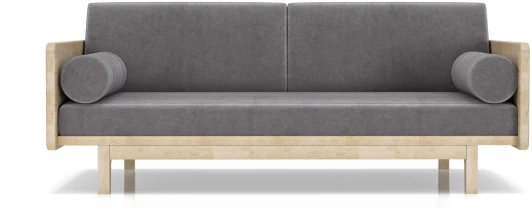 19226 Диван Arsko Двалин сосна серый велюр