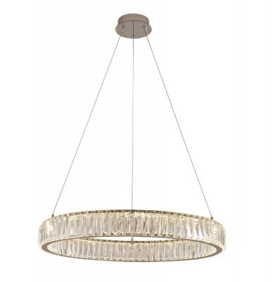 8240N/60 chrome Подвесной светодиодный светильник Newport 8240 8240N/60 chrome (220V, на тросе, кольцо)